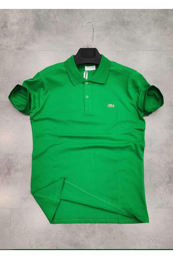 12443-LCST Yeşil  Polo Yaka Tshirt